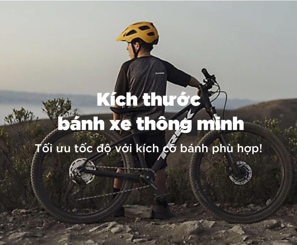 Kích thước bánh xe Marlin thông minh tối ưu tốc độ - Ride Plus